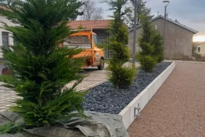 plantation en cours par AD Paysage